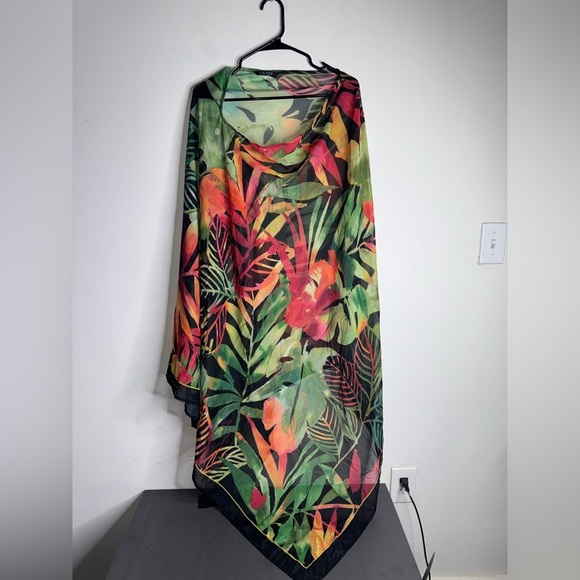 Lauren Ralph Lauren One Shoulder Tunic Cover-Up - Picture 3 of 7